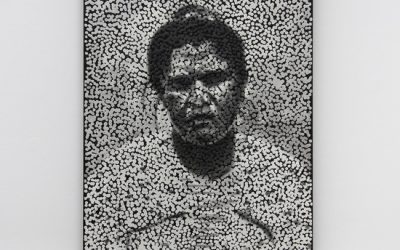 Daniel Boyd at Station Gallery in Berlin, April 2019